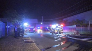 St Marys Factory Fire Sydney Extinguishers